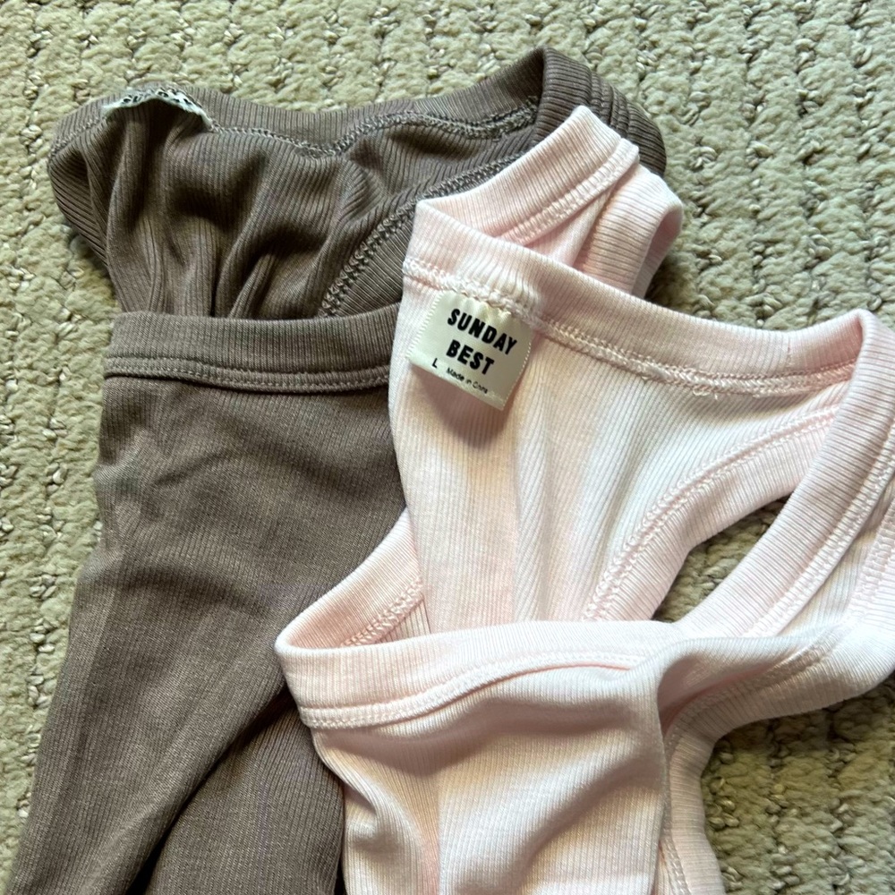 Aritzia Sunday Best tank tops